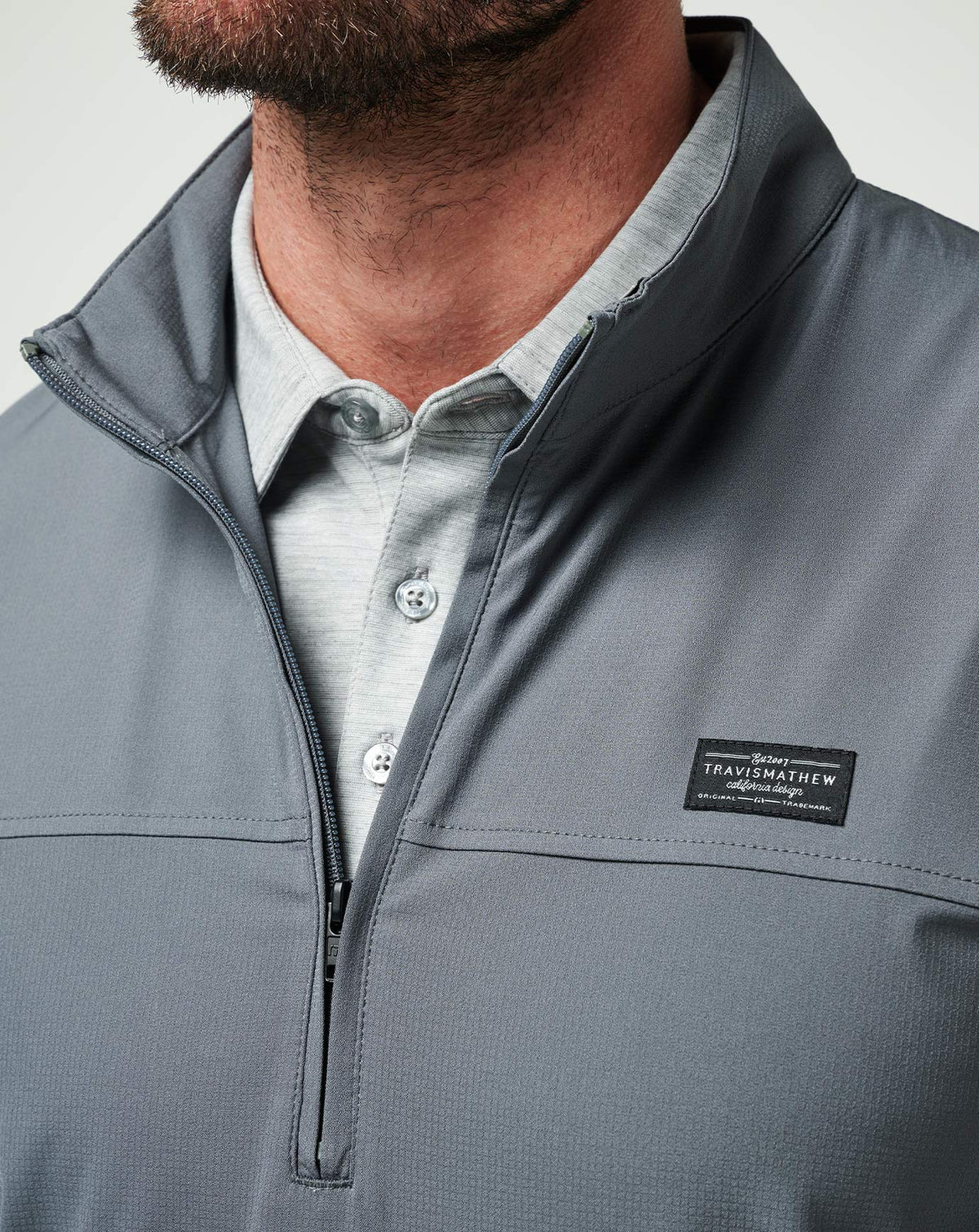 Wanderlust Quarter Zip Quiet Shade | Travis Mathew Best Seller