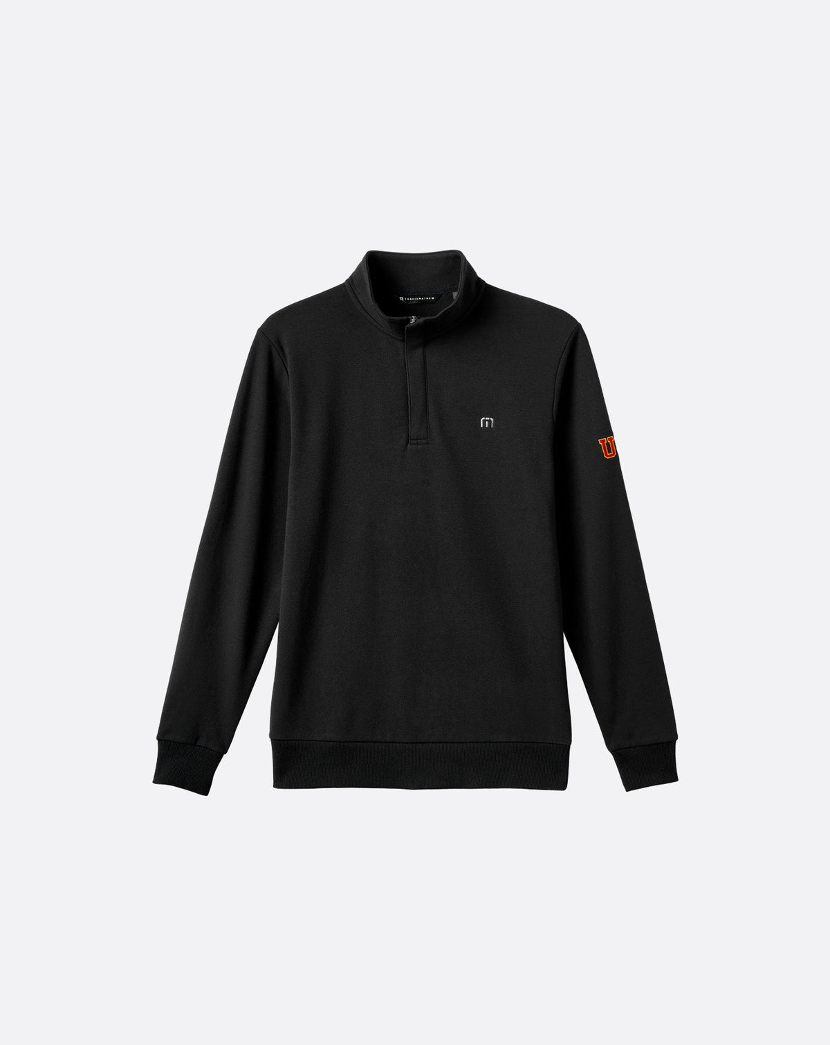 USC Cloud Quarter Zip 2.0 Black | Travis Mathew Value