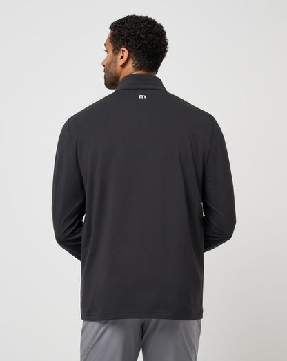 Nautical Adventure Quarter Zip Black | Travis Mathew Value