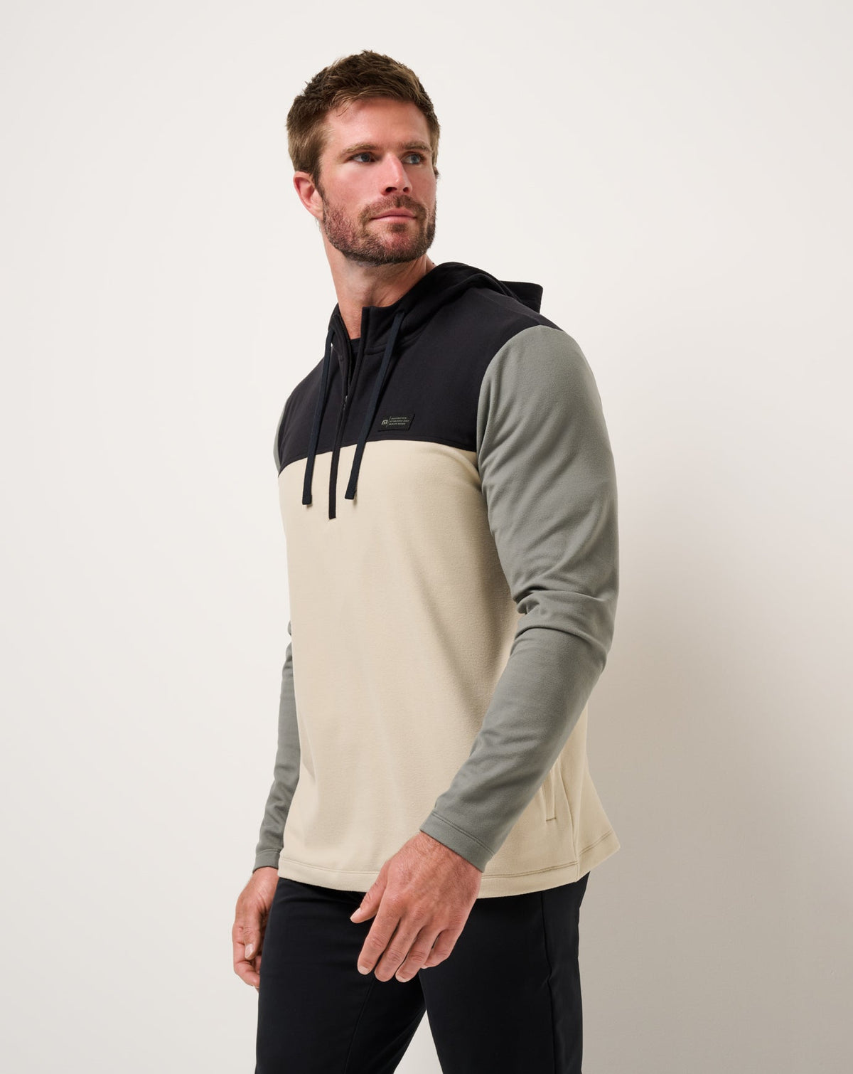 Brrrr Season Quarter Zip Black | Travis Mathew Value