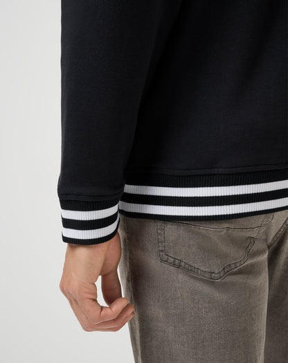 Happier Hour Quarter Zip Black | Travis Mathew Top Pick