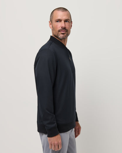 Highway Men Quarter Zip Black | Travis Mathew Smart Buy