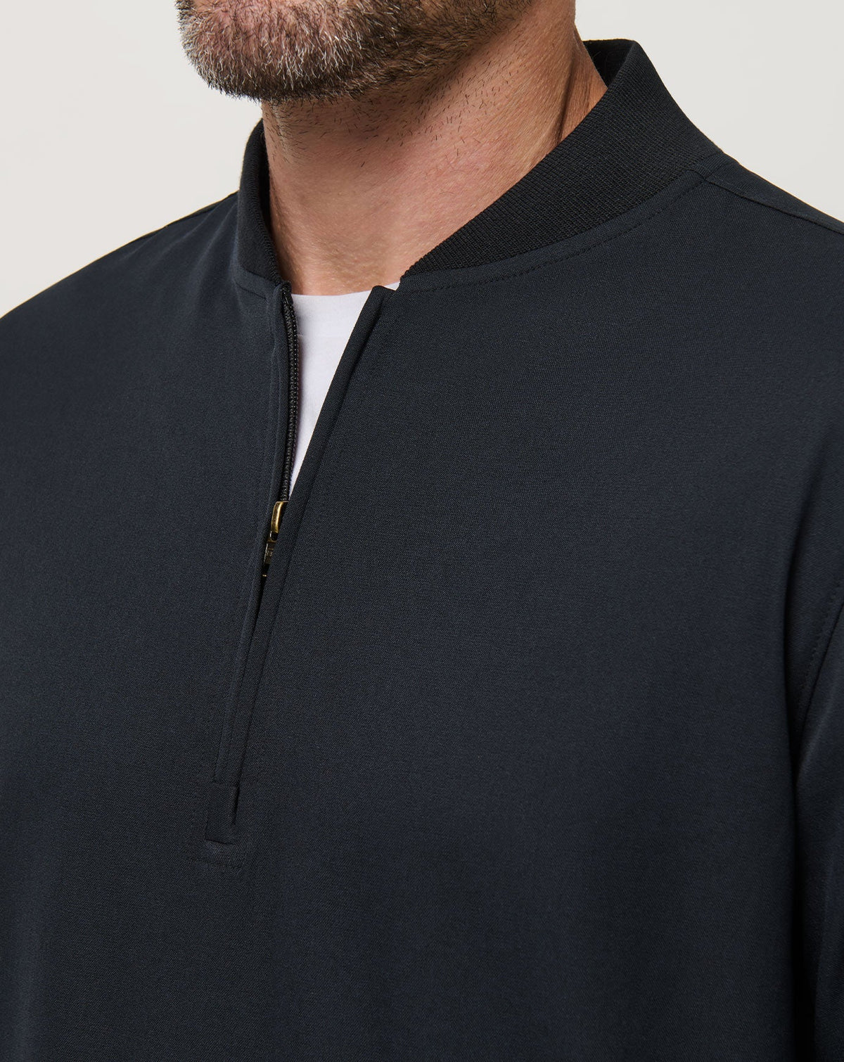 Highway Men Quarter Zip Black | Travis Mathew Smart Buy