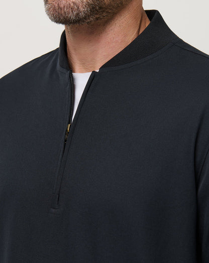 Highway Men Quarter Zip Black | Travis Mathew Smart Buy