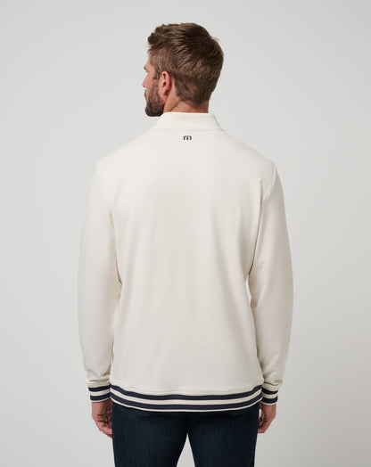 Happier Hour Quarter Zip Birch | Travis Mathew Special Offer