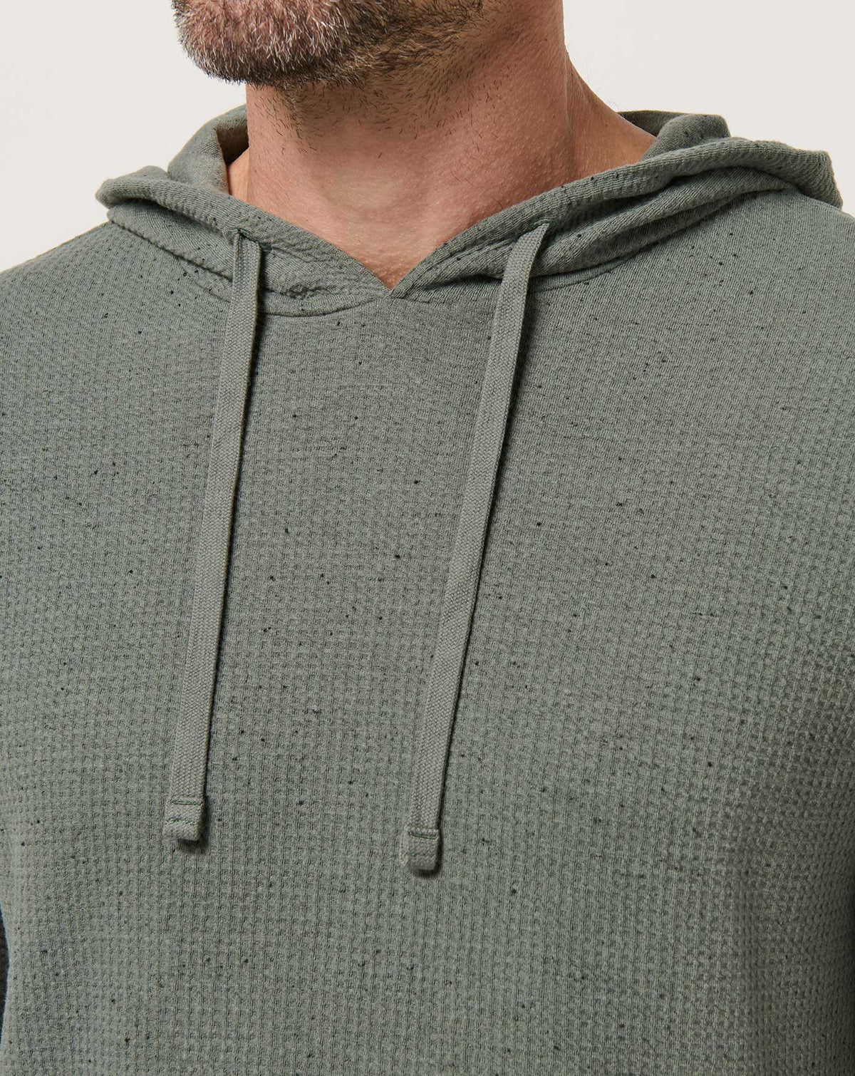 Cloud Waffle Hoodie Dark Olive | Travis Mathew Featured