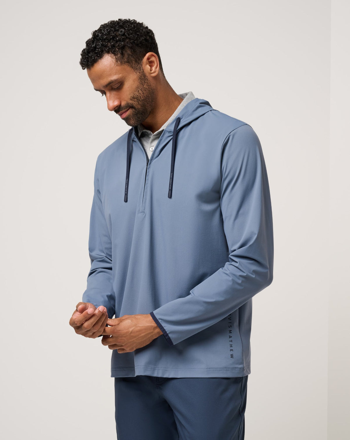 Hero Hour Tech Hoodie Bering Sea | Travis Mathew Trusted
