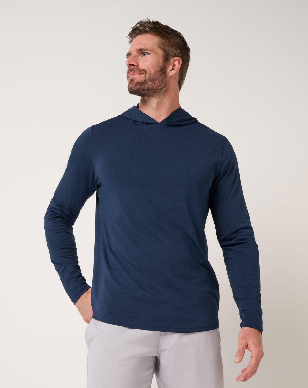 Performance Jersey Hoodie Total Eclipse | Travis Mathew Smart Buy