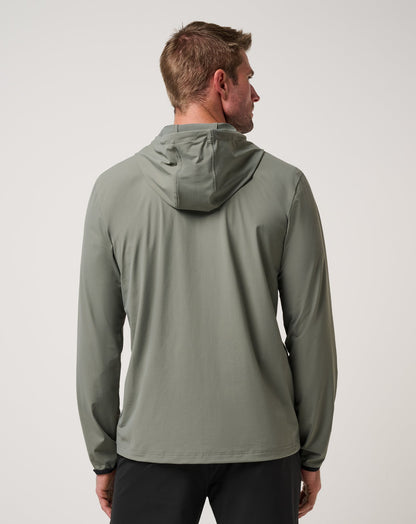 Hero Hour Tech Hoodie Dark Olive | Travis Mathew Great Value