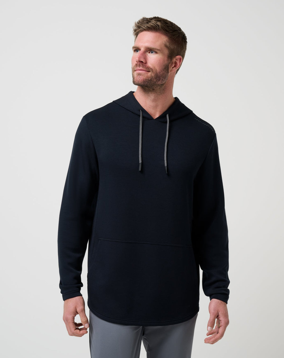 Fibercloud Hoodie Black | Travis Mathew Classic