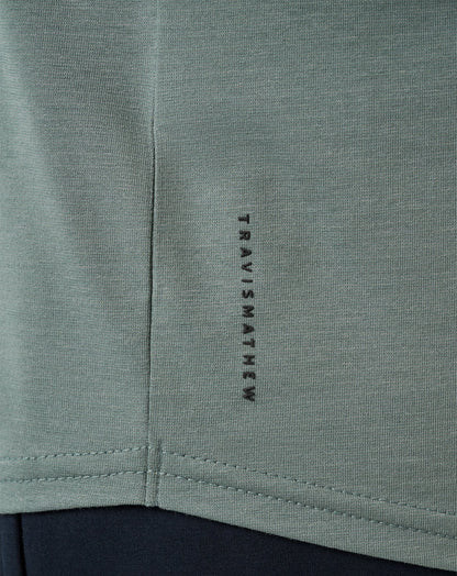Performance Jersey Hoodie Balsam Green | Travis Mathew Classic