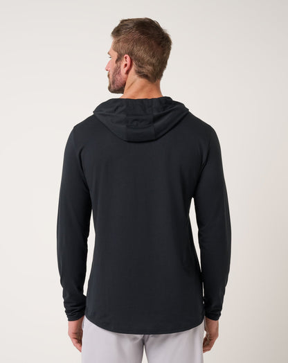 Performance Jersey Hoodie Black | Travis Mathew Customer Favorite