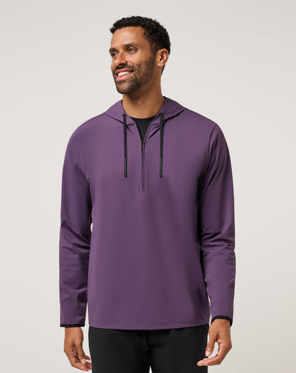 Hero Hour Tech Hoodie Purple Velvet | Travis Mathew Top Pick