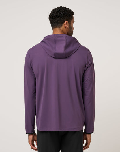 Hero Hour Tech Hoodie Purple Velvet | Travis Mathew Top Pick