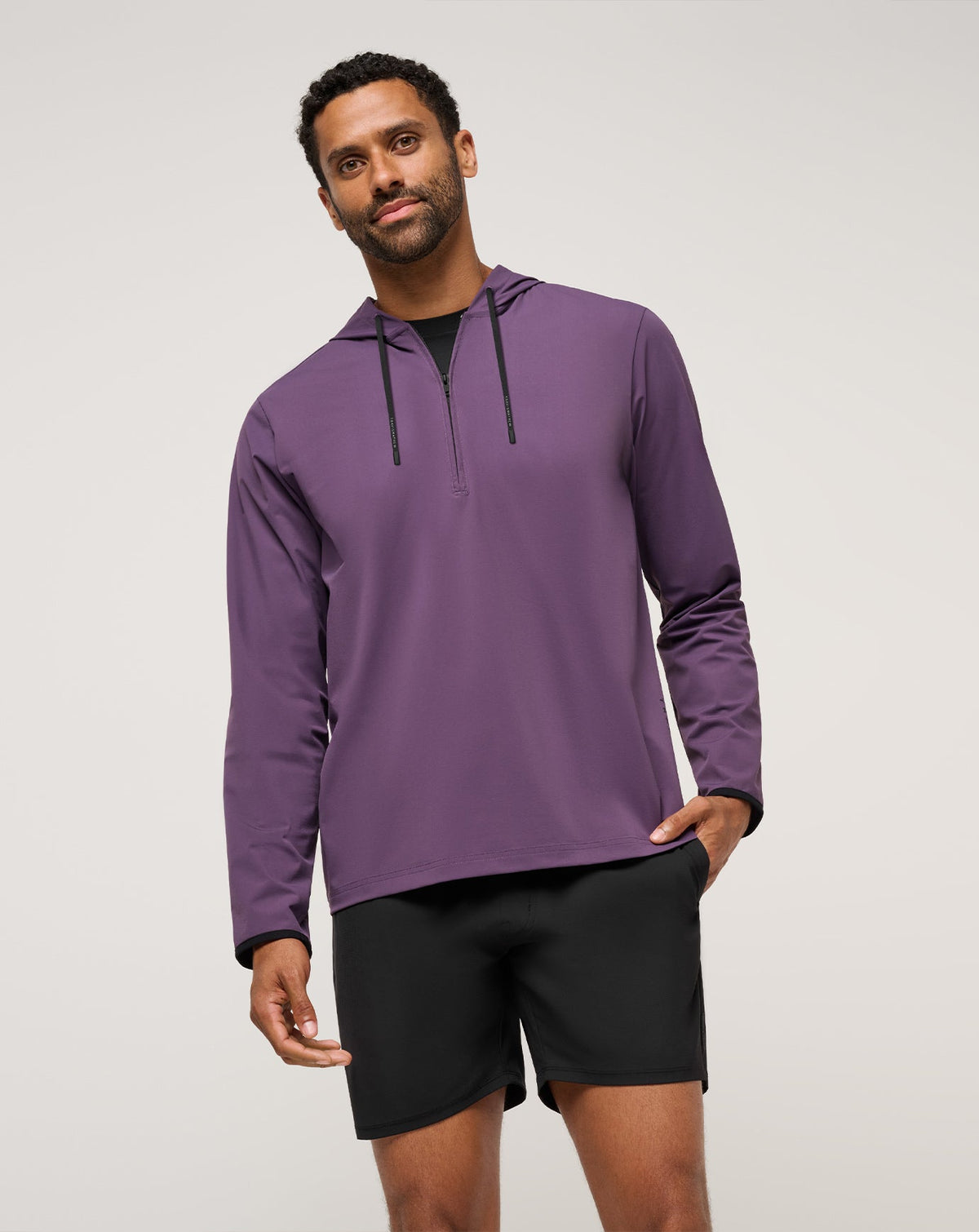 Hero Hour Tech Hoodie Purple Velvet | Travis Mathew Top Pick