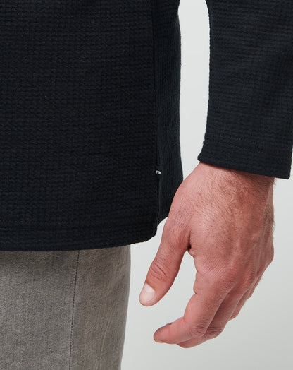 Cloud Waffle Crew Black | Travis Mathew Great Value