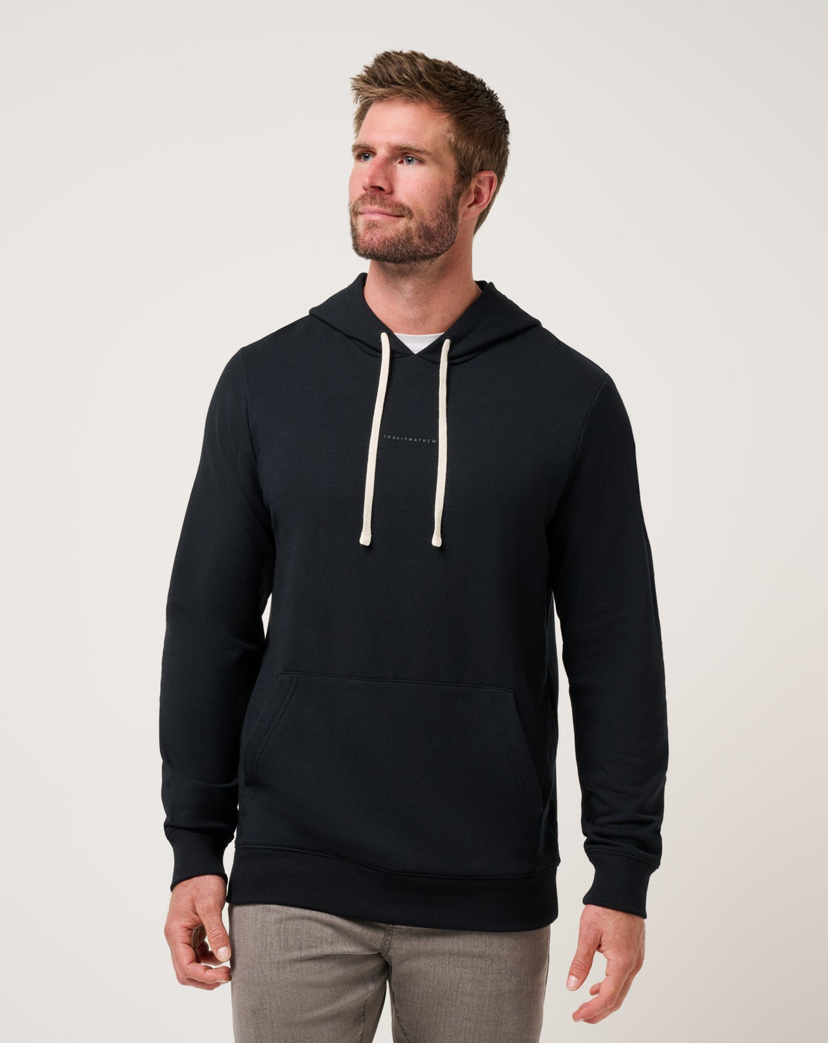 Coastal Cloud Hoodie Black | Travis Mathew Top Pick