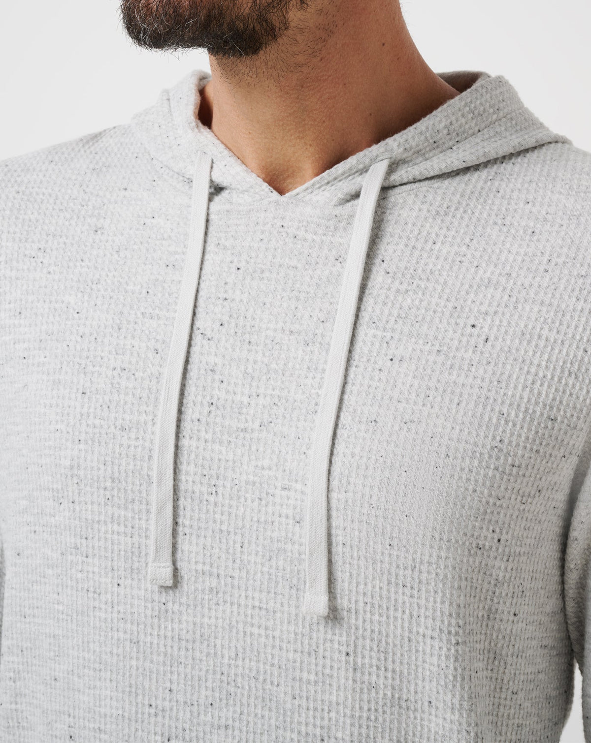Cloud Waffle Hoodie Light Grey | Travis Mathew Great Value