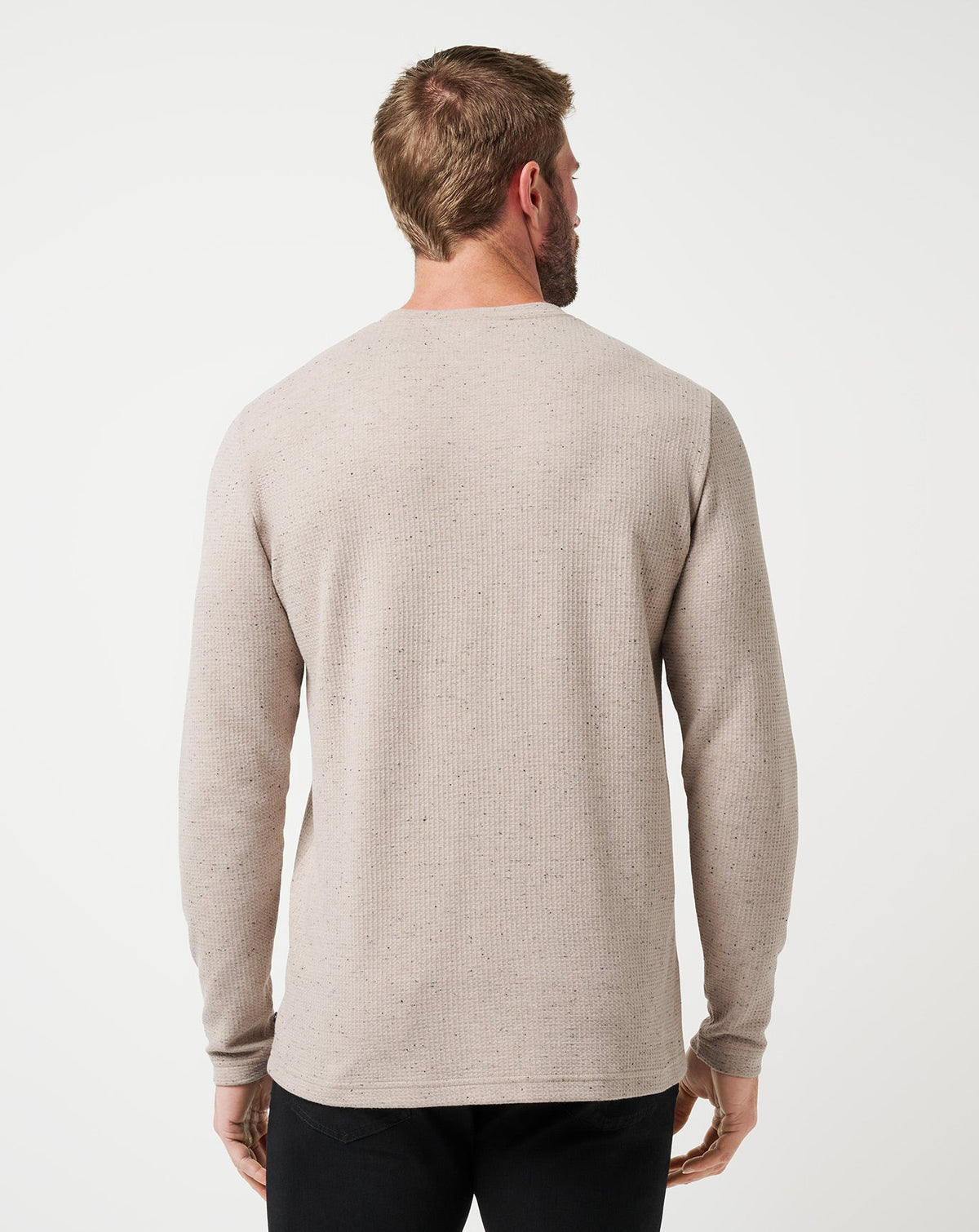 Cloud Waffle Crew Oxford Tan | Travis Mathew Latest