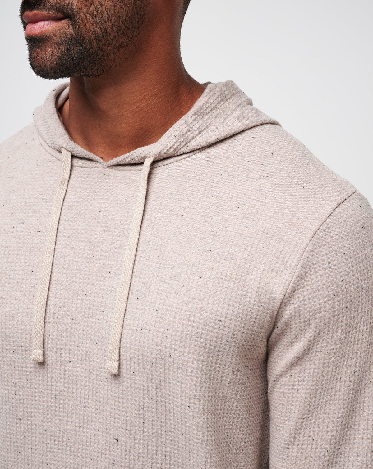 Cloud Waffle Hoodie Oxford Tan | Travis Mathew Recommended