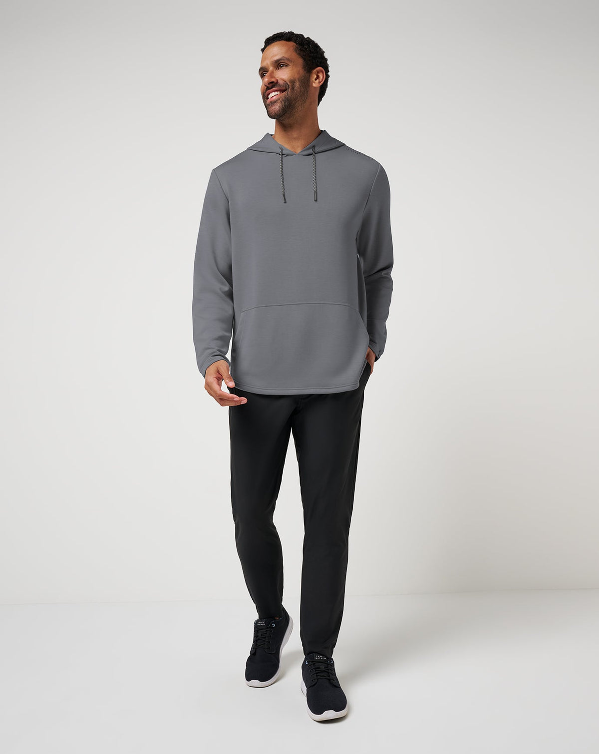 Fibercloud Hoodie Heather Grey | Travis Mathew Top Pick