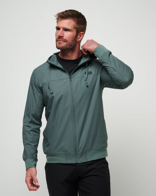 Wanderlust Hoodie Balsam Green | Travis Mathew New