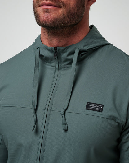 Wanderlust Hoodie Balsam Green | Travis Mathew New