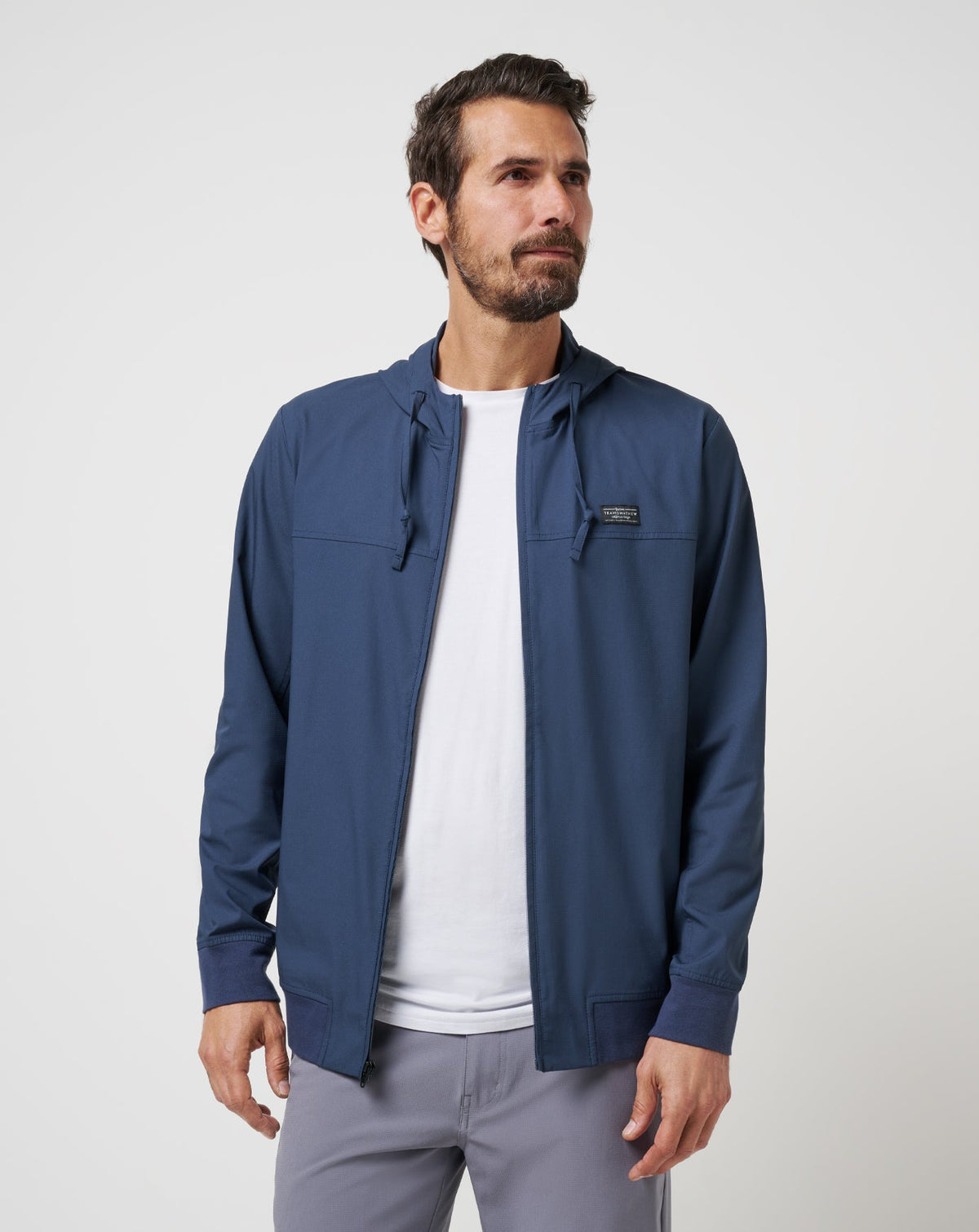 Wanderlust Hoodie Mood Indigo | Travis Mathew Featured