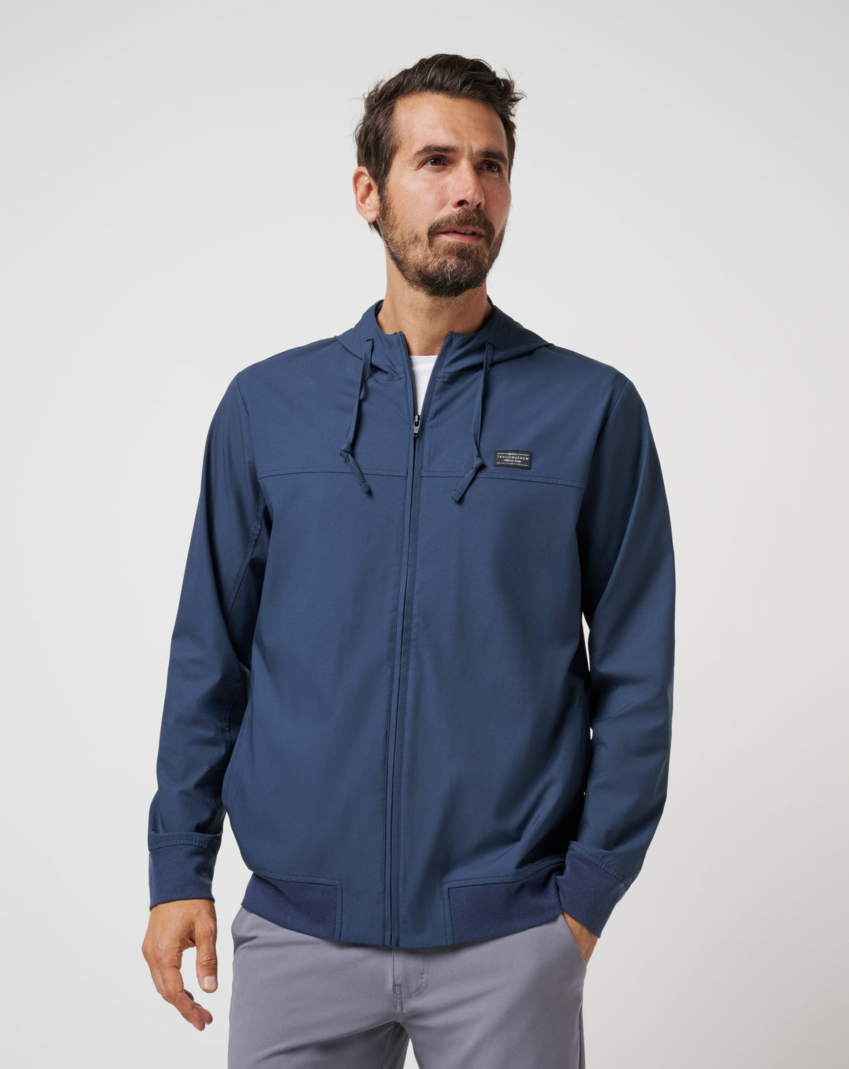 Wanderlust Hoodie Mood Indigo | Travis Mathew Featured