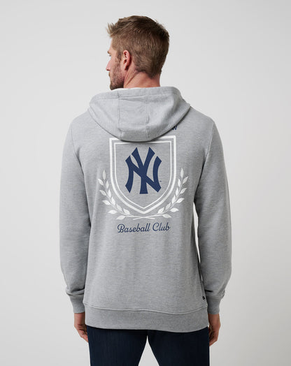 New York Yankees Stadium Hoodie Heather Grey | Travis Mathew New