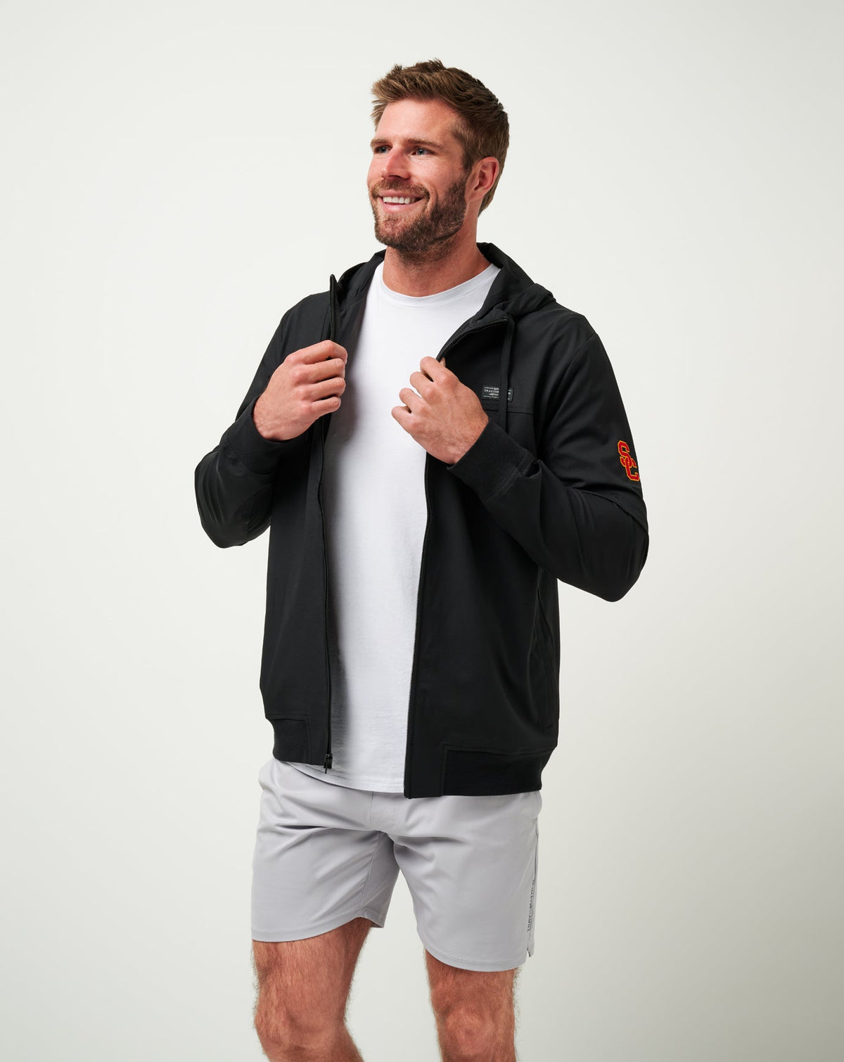 USC Wanderlust Hoodie Black | Travis Mathew Popular