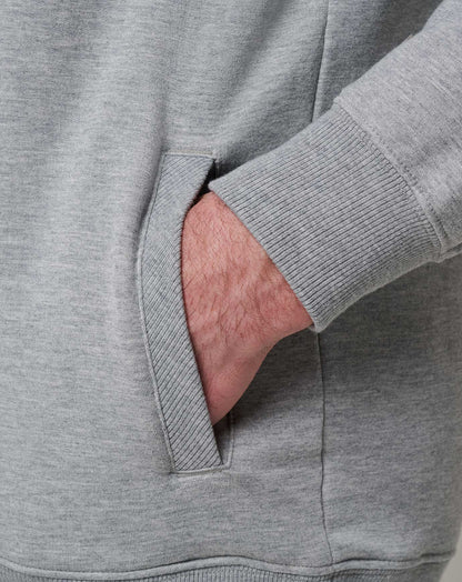 Atlanta Braves Stadium Hoodie Heather Grey | Travis Mathew Trusted