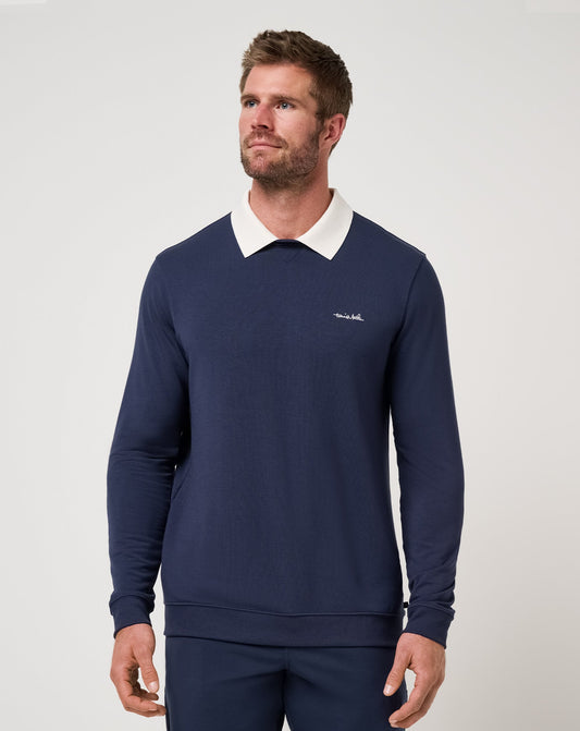 Amenities Collar Crew Total Eclipse | Travis Mathew Latest
