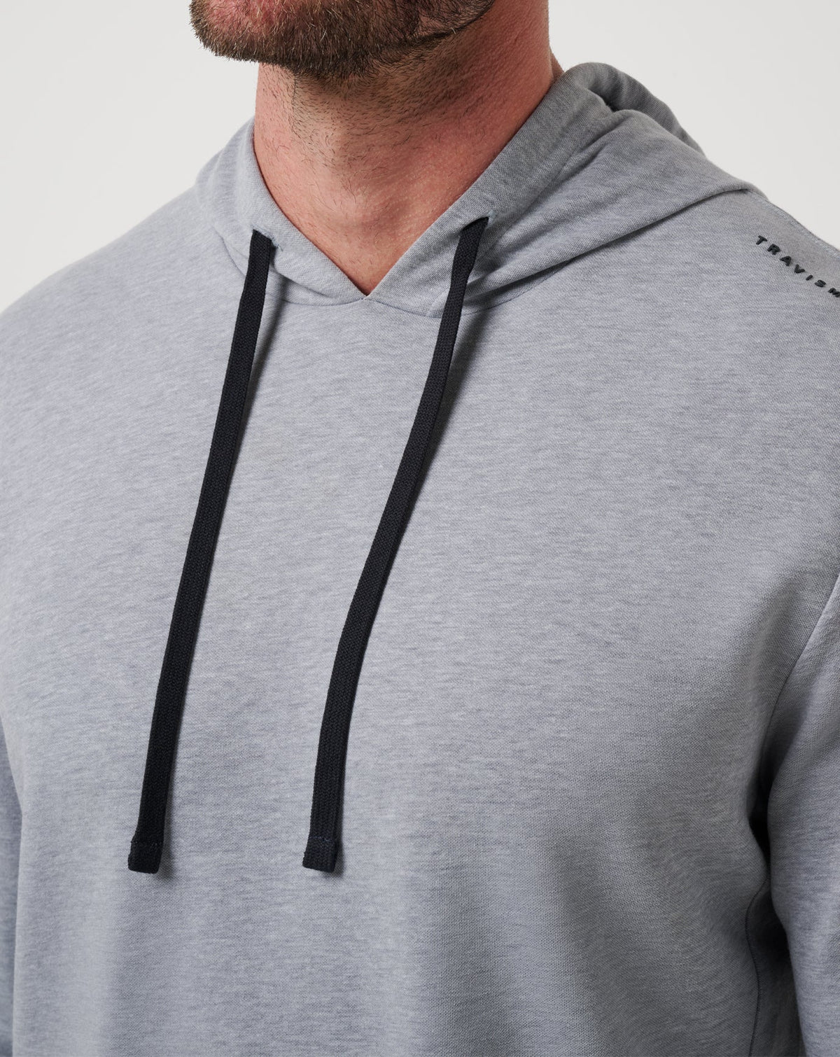 Upgraded Tech Hoodie Heather Grey | Travis Mathew Signature