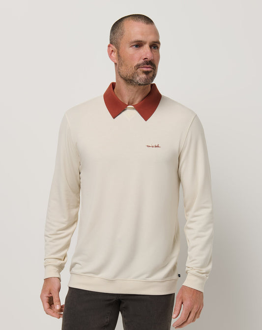 Amenities Collar Crew Birch | Travis Mathew Recommended