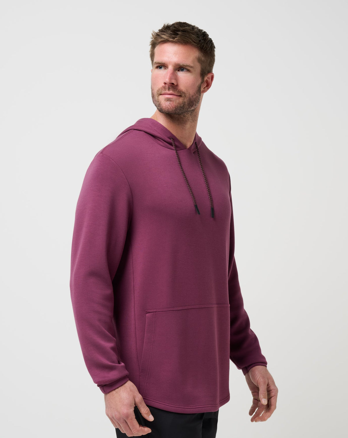 Fibercloud Hoodie Mauve Wine | Travis Mathew Everyday