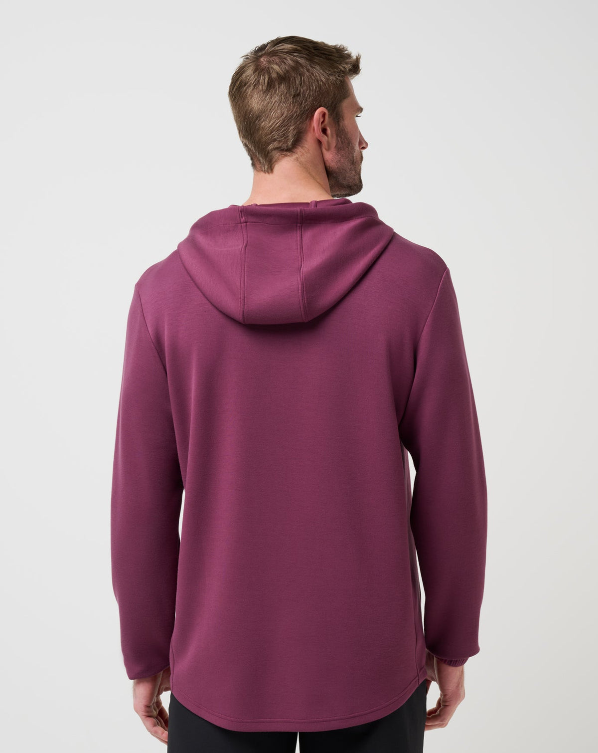 Fibercloud Hoodie Mauve Wine | Travis Mathew Everyday