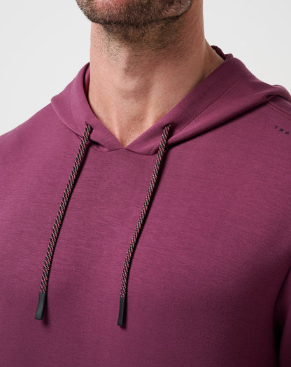 Fibercloud Hoodie Mauve Wine | Travis Mathew Everyday