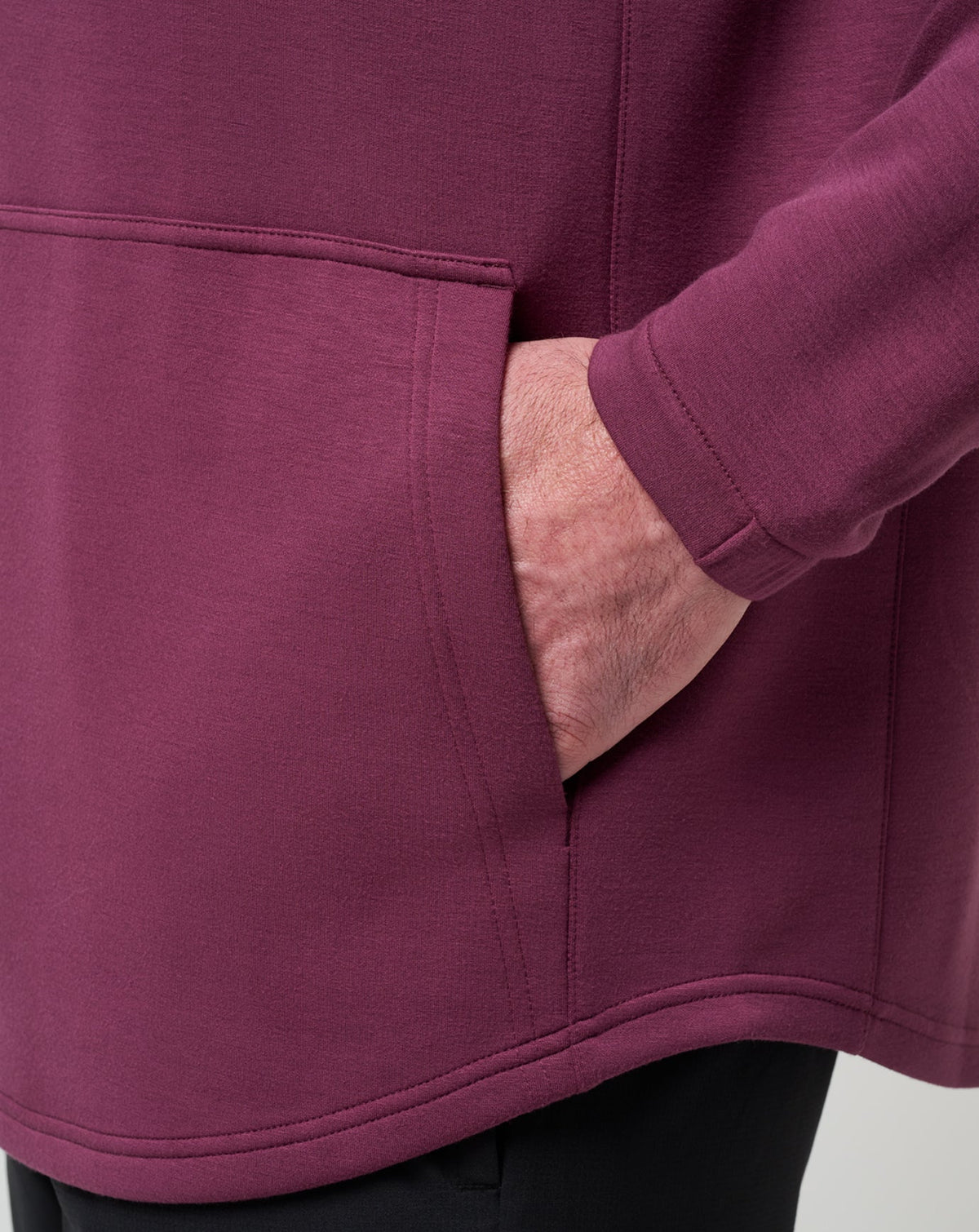 Fibercloud Hoodie Mauve Wine | Travis Mathew Everyday