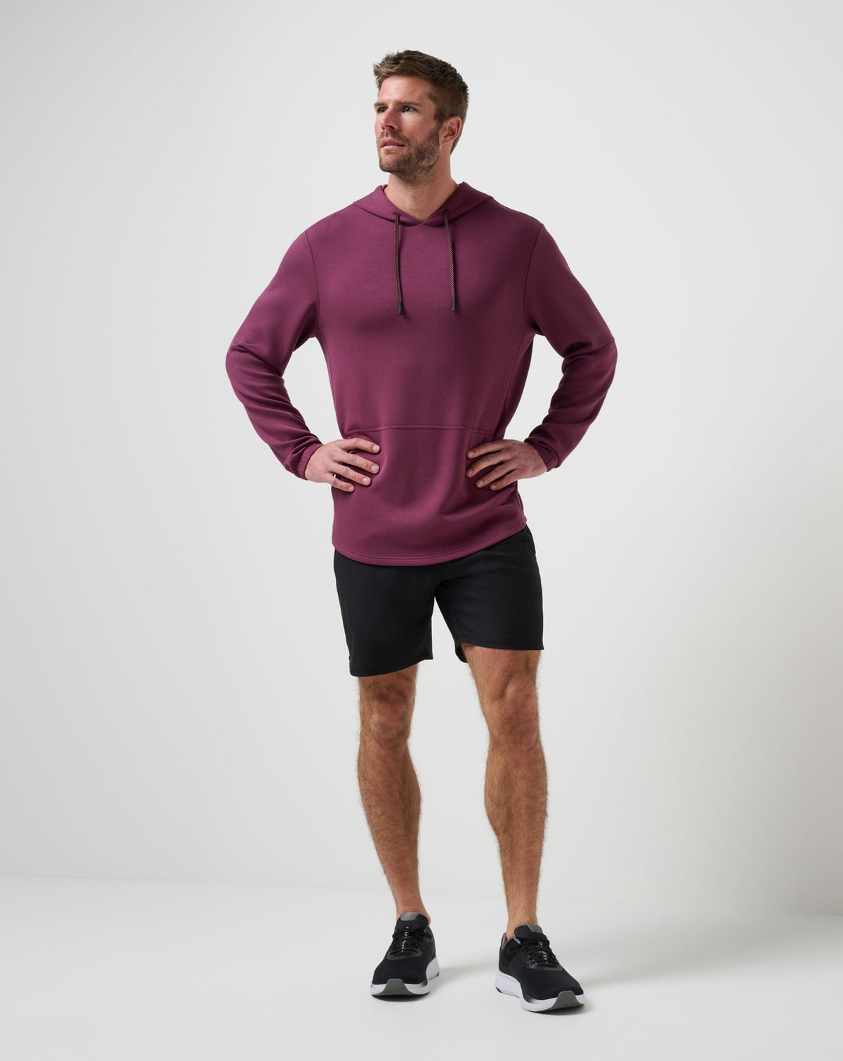 Fibercloud Hoodie Mauve Wine | Travis Mathew Everyday