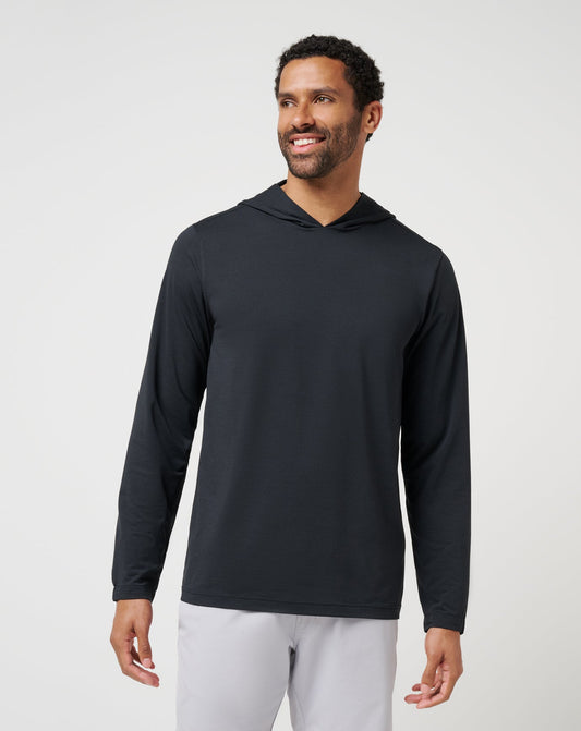 Heater Pro Hoodie Black | Travis Mathew Hot Sale