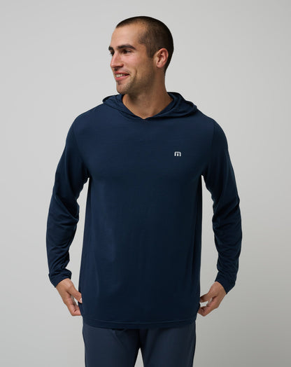 Double Team Hoodie Total Eclipse | Travis Mathew Recommended
