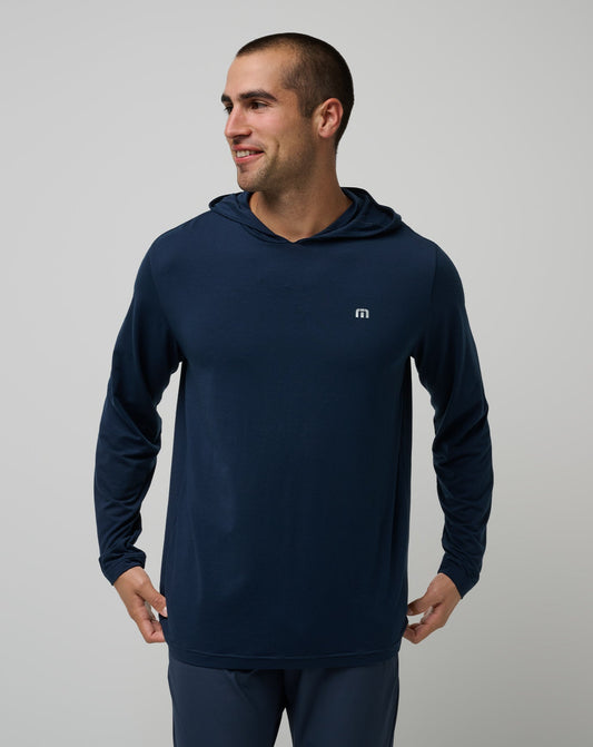 Double Team Hoodie Total Eclipse | Travis Mathew Recommended