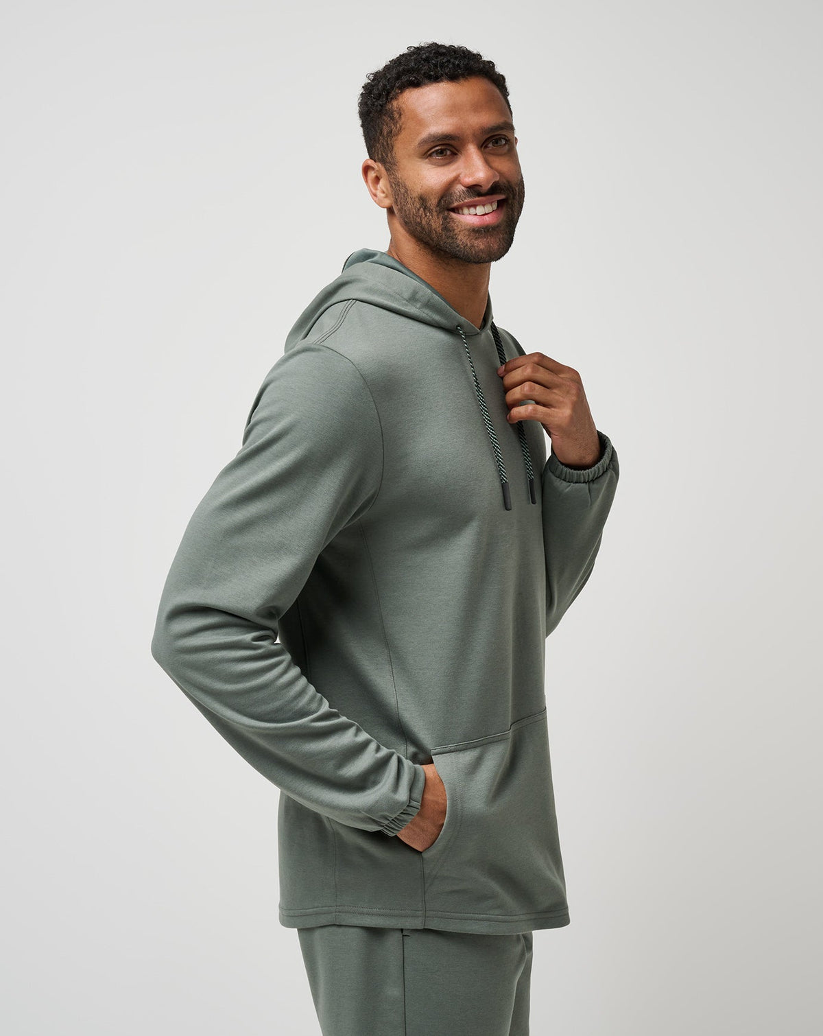 Sideslip Hoodie Dark Olive | Travis Mathew Best Seller