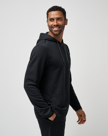 Sideslip Hoodie Black | Travis Mathew Exclusive