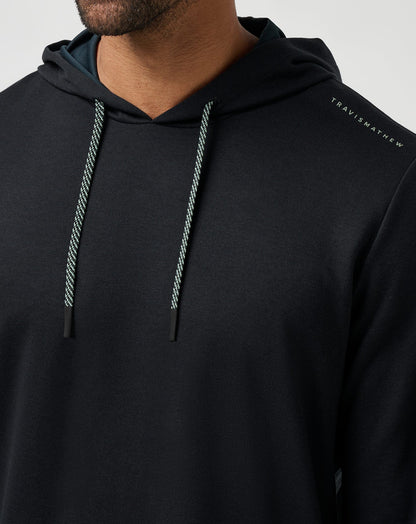 Sideslip Hoodie Black | Travis Mathew Exclusive