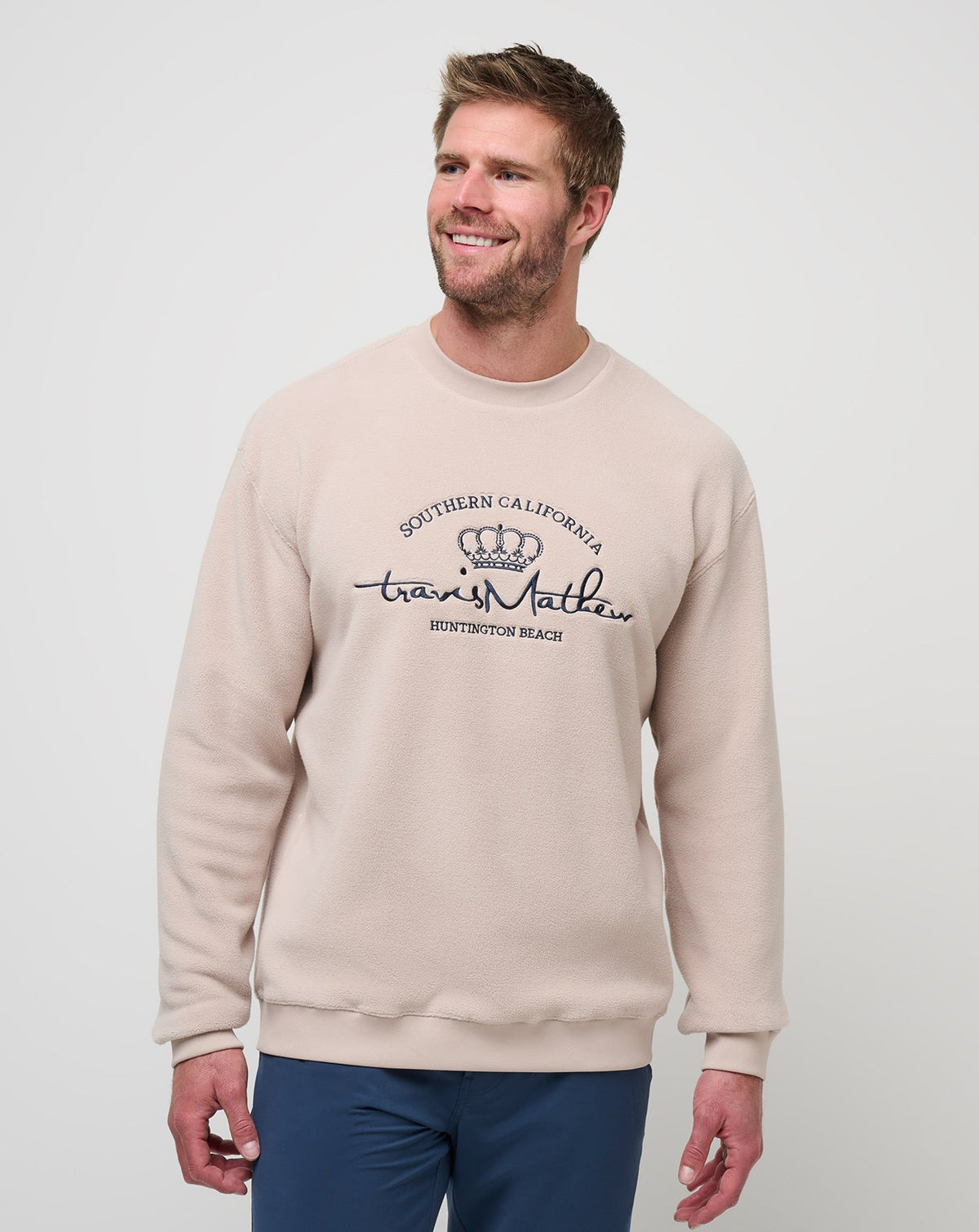 Have A Gander Crew Oxford Tan | Travis Mathew Featured