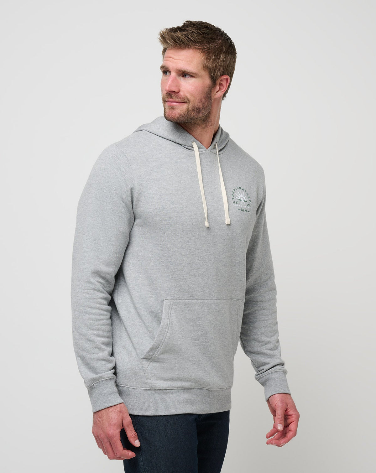 Glacier Hike Hoodie Heather Grey | Travis Mathew Everyday