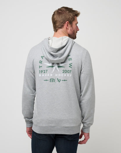 Glacier Hike Hoodie Heather Grey | Travis Mathew Everyday