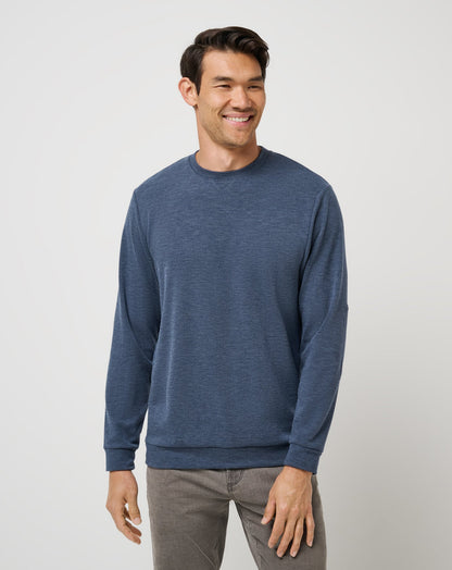 Cloud Sweater Heather Navy | Travis Mathew Top Pick